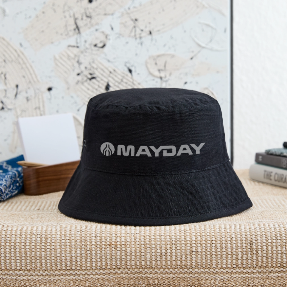 MAYDAY Bucket Hat - Schwarz