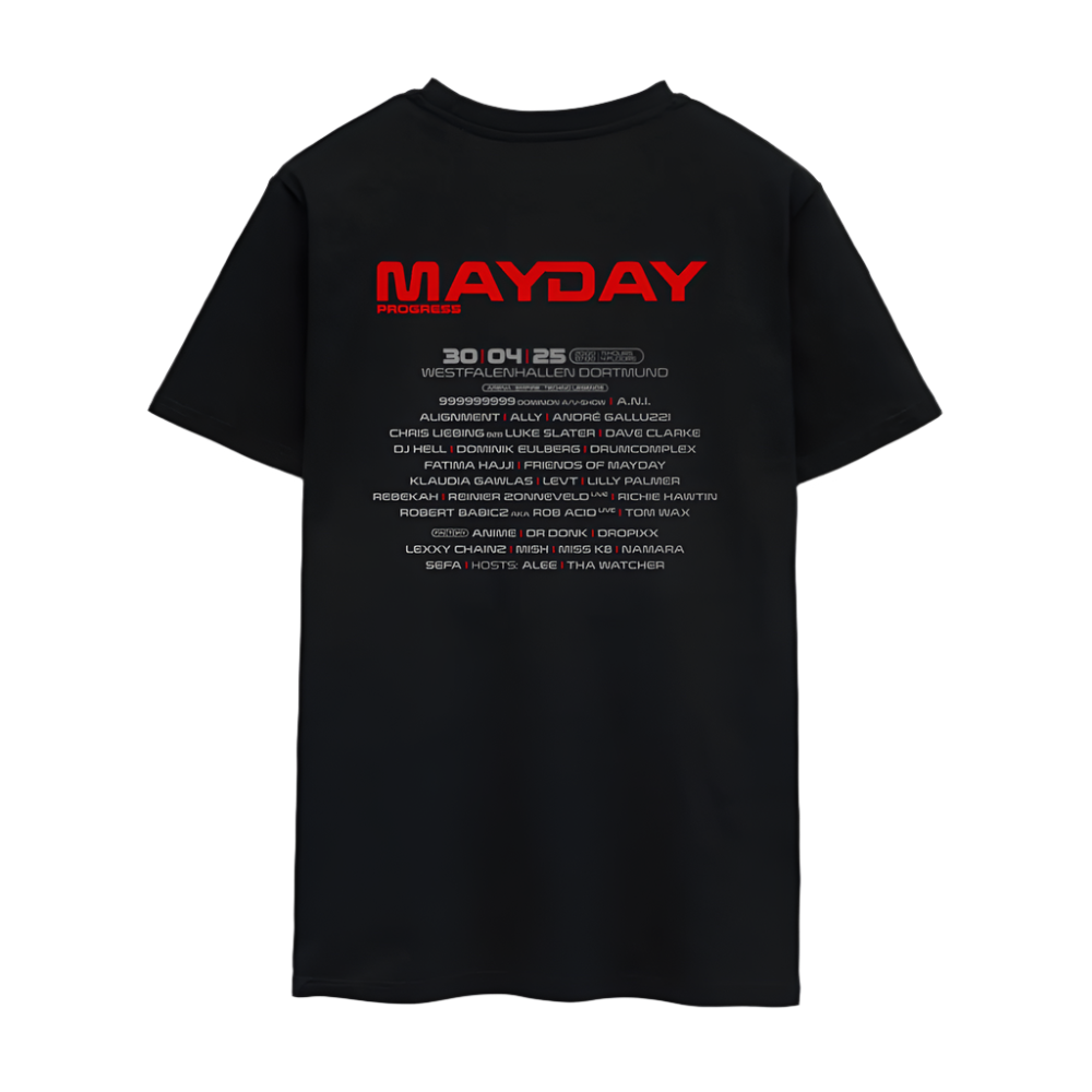 Early Bird Line Up 2025 - Unisex Organic T-Shirt - Schwarz