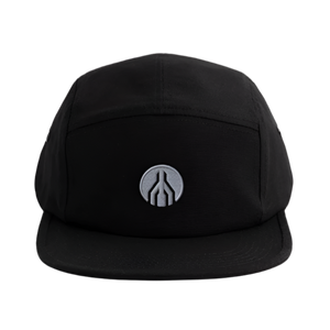 MAYDAY Canvas Camper Cap - weißer Stick - Schwarz