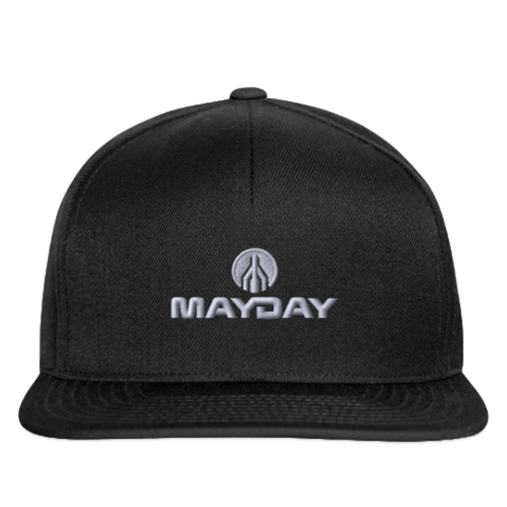 MAYDAY Iconic Snapback Cap - Schwarz