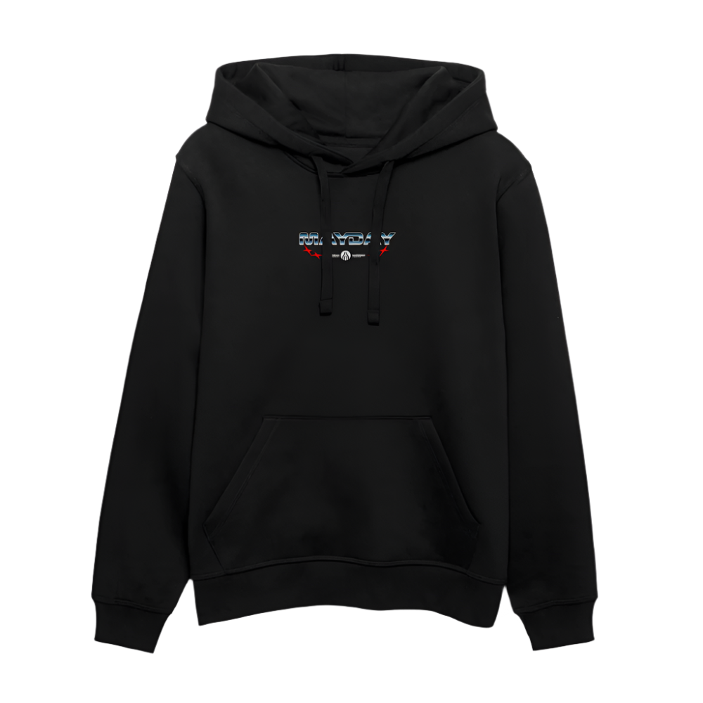 Core Transmission - Organic Kanguru Hoodie - Schwarz