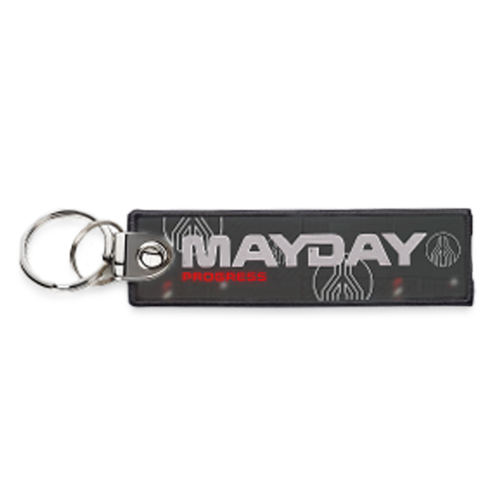 Keytag Textil - Schwarz