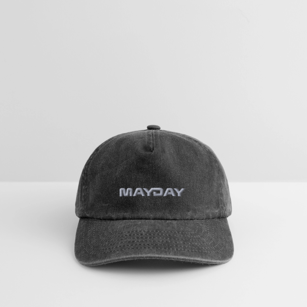 Relaxed Vintage Cap - Vintage Schwarz