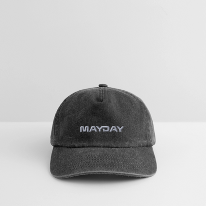 Relaxed Vintage Cap - Vintage Schwarz