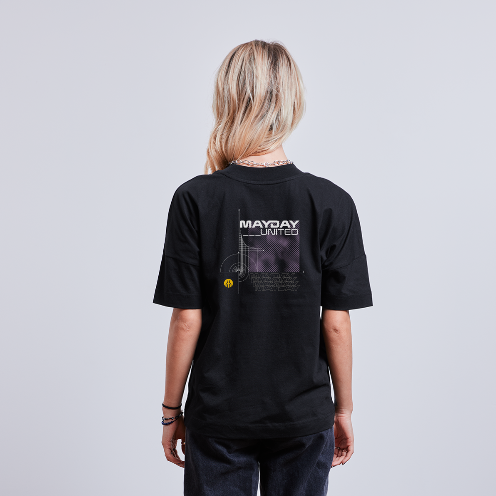 System Error - Unisex Oversize Organic T-Shirt - Schwarz