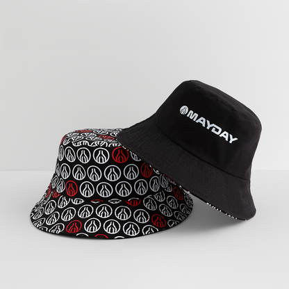 MAYDAY Bucket Hat - Schwarz