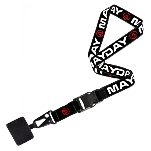MAYDAY Iconic Smartphone Lanyard - Schwarz