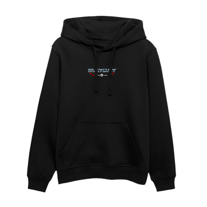 Core Transmission - Organic Kanguru Hoodie - Schwarz