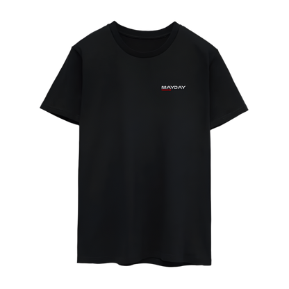 MAYDAY Grid Pulse Line-Up 2025 - Unisex T-Shirt - Schwarz