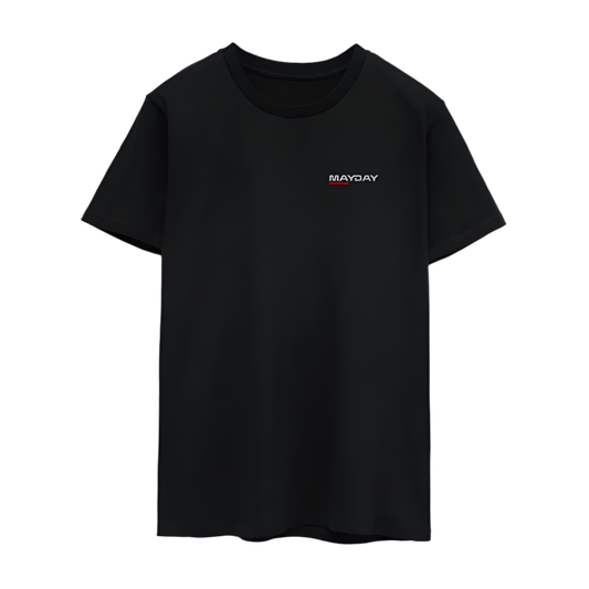 MAYDAY Grid Pulse Line-Up 2025 - Unisex T-Shirt - Schwarz