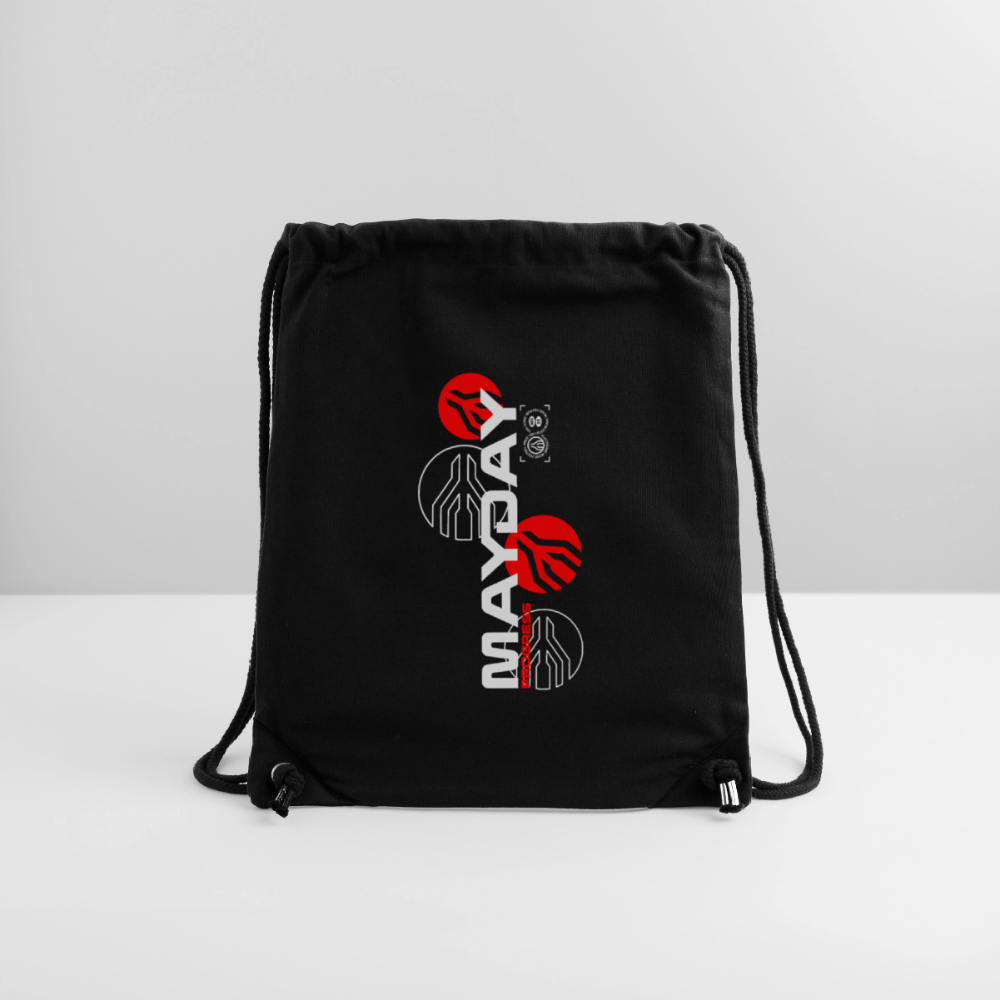 MAYDAY Rocket - recycelter Gym Bag - Schwarz