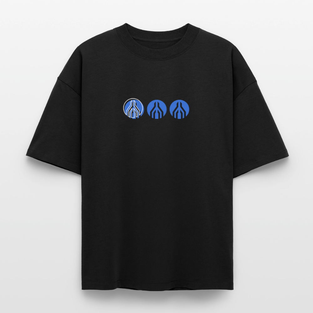 MAYDAY Signature Blue - Heavy Boxy T-Shirt - Schwarz