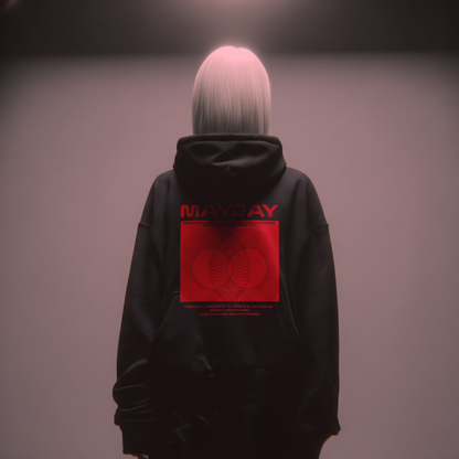 MAYDAY Uncompromising - Organic Kanguru Hoodie