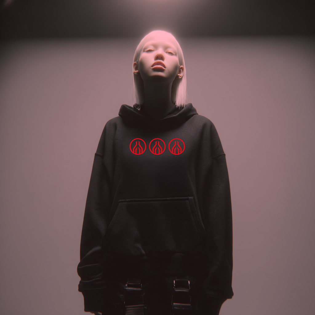 MAYDAY Uncompromising - Organic Kanguru Hoodie