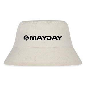 MAYDAY Bucket Hat - Naturweiß
