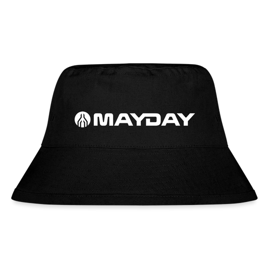 MAYDAY Bucket Hat - Schwarz