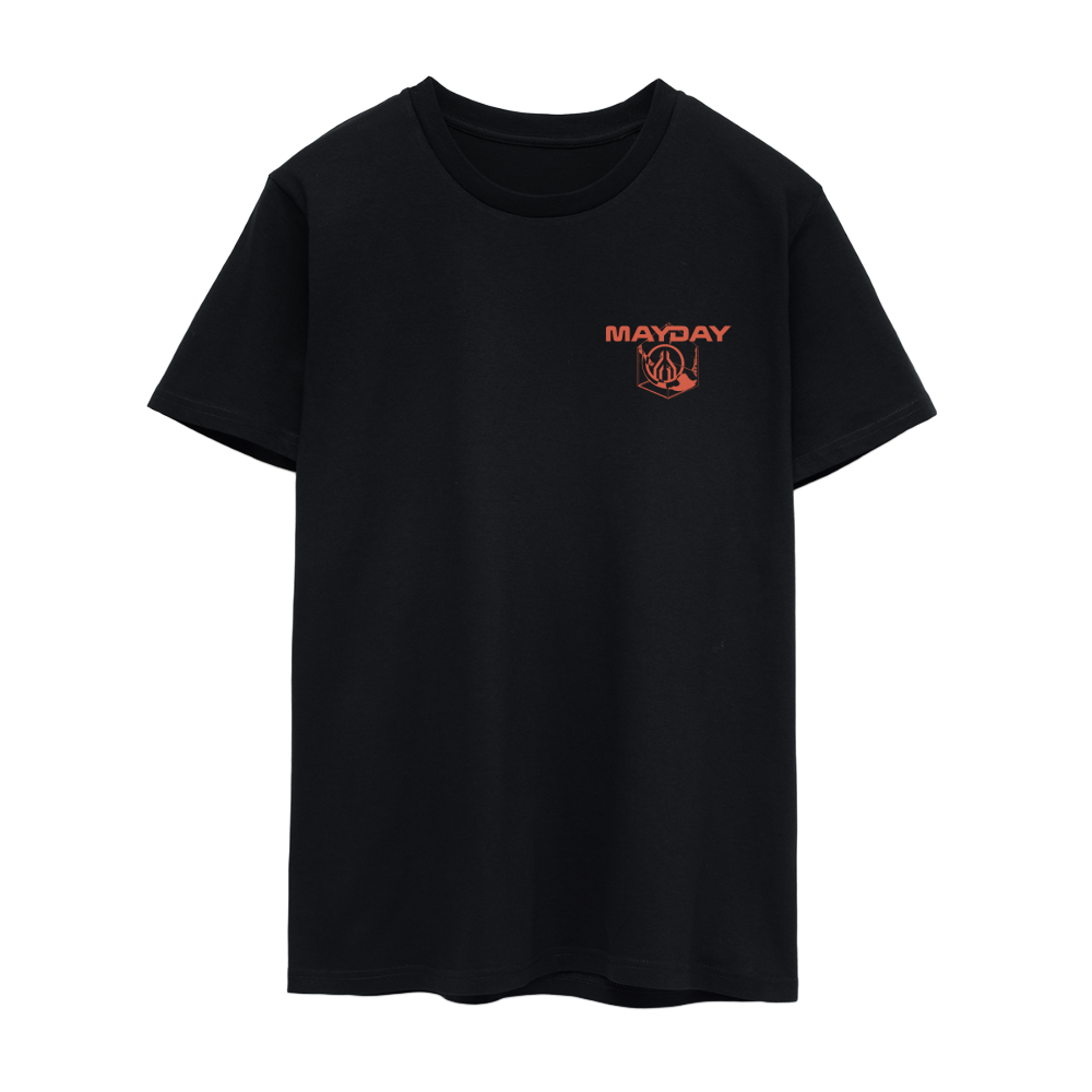 Cube - Unisex Organic T-Shirt - Schwarz